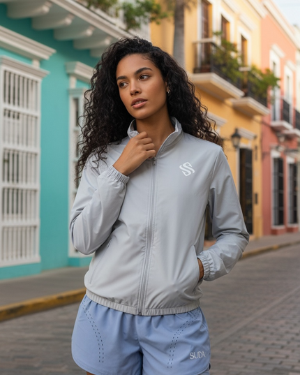 Tempo Windbreaker Jacket (Gray)